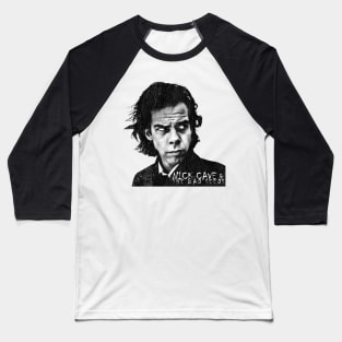 Nick Cave and the Bad Seeds Baseball T-Shirt